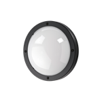 Plafond-/wandarmatuur SG LIGHT Primo zwart opaal E27 CFL